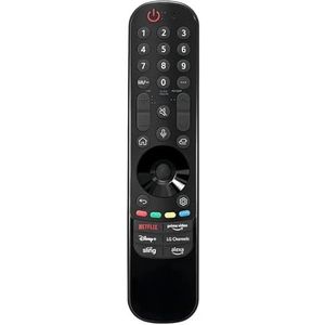 1 vervangende Voice Magic-afstandsbediening for LG Smart TV 2021-2023 met aanwijsmuis en Netflix/Prime Video/Sling/Alexa