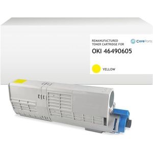 CoreParts Toner kit YellVE for OKI, Pages: 6000, 46490605, C532, MC563 (Pages: 6000)