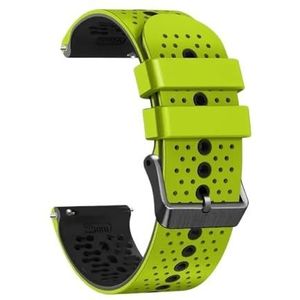22mm Siliconen Bandjes fit for Garmin Forerunner 745 Armband Quick Release Sport Bandjes fit for Forerunner 255 Muziek Vivoactive 4 (Color : Style F, Size : Huawei GT2 to 3 46mm)