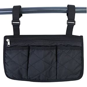 Zijtassen voor Rolstoelen - Waterdichte Opbergtas - Zwart