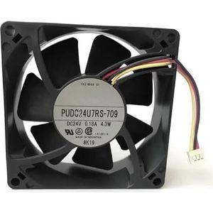 LSGDCTI 8025 Inverter Fan for PUDC24U7RS-709 | 24V DC | 0.18A | 4.3W | Quiet & Compact Design