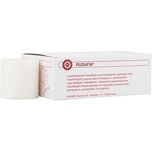 NOBAMED RUDAFIX fixeerpleister zonder zijruiten, afmetingen: 5,00 cm - verpakking van 6 rollen