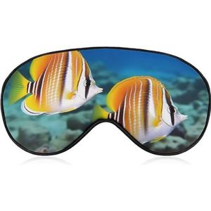 Vlinder visoogmasker, zijslaapmasker, licht, blinddoek, slaapmasker, neuskussen en elastische band, voor kinderen, dames en heren