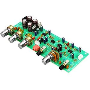 Qwertfeet Dual AC Dual 12 V DX338A Serie Front Tuning Board Voorversterker Toon Board Audio Tuning Board