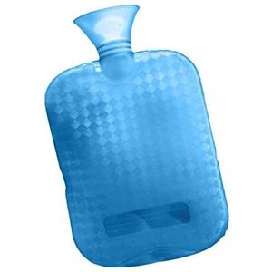 DieffematicRSD Warmwaterkruik Waterinjectie Rubberen warmwaterkruik Lekvrije warme compressietherapie met grote capaciteit voor de winter (Color : Blue)