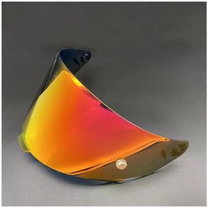 M For TTC Motorhelm Lens Toepasbaar OP TT-COURSE Lens Helm Windscherm Plating Dag En Nacht Y(Red)