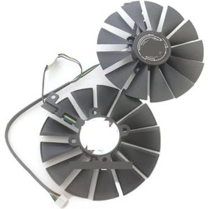 FDC10M12S9-C PLD10010S12H 12V 95mm Fan For ASUS for AREZ RX570 RX580 4GB DUAL OC P104-100 Mining Graphics Card Cooler Cooling(FDC10M12S9-C-1pcs)