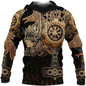 Viking Middeleeuws Kompas Herenhoodie, Gepersonaliseerde Unisex Pullover-sweatshirt Met Volledige Print In 3D, Top Met Lange Mouwen Voor De Herfst.