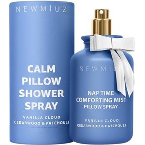 Nap Time Pillow Spray - Vanilla Cedarwood Essential Oils Natural - Fast Acting Aromatherapy Mist for Restful Sleep Relaxation Calming Stress Relief - Bedtime & Shower Spray Luxury Self care Gift