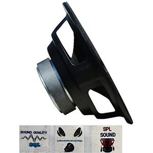 1 WOOFER PLUG & SOUND S-68 luidspreker mid bass woofer 16,50 cm 165 mm 6.5"" 50 watt rms 100 watt max impedantie 8 ohm 92 db starre ophanging home, 1 stuk