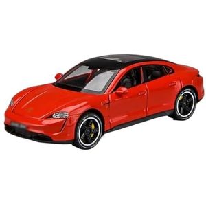 Model Speelgoedauto 1:32 Voertuigen Lichtmetalen Diecasts Speelgoedvoertuigen Metalen Speelgoedautomodel Geluidscollectie Speelgoed (Color : Red)