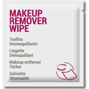 GPQ - Amenities gezichtsmake-up remover doek | doos met 250 stuks | Amenities gezichtsreiniger | hydraterend - zachte huid - zonder parabenen - biologisch afbreekbaar | hotel, B&B, reizen