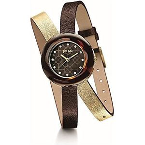 Folli Follie Analoog digitaal horloge voor dames, automatisch, met roestvrijstalen armband S0356959