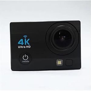 KOZWAY Actiecamera 4k actiecamera sport professionele 30 m onderwater waterdichte camera volledige hd 1080P buiten fietsen duiken 2.0 inch scherm (maat: alleen camera, kleur: nero)