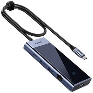 Inateck USB-C hub met 10 poorten, USB 3.2 Gen 2 snelheid, 50 cm kabel, HB2026
