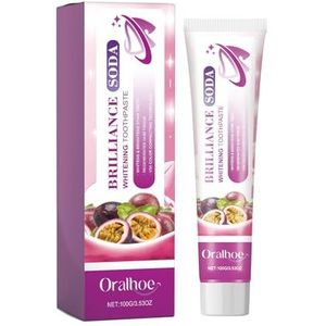 Passiflora Whitening Tandpasta - Frisse Adem, Tandvleesverzorging, Verwijdert Gele Vlekken En Tandsteen, Reinigt En Bleekt Tanden Formule(2PCS)
