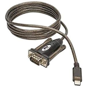 Tripp Lite USB to Serial DB9M Adapter (U29-R) USB-C naar DB9. 5 feet