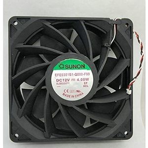 LMNCBVYA - Double Ball Bearing Design EFE0381B1-Q000-F99 12V 4.08W 140mm Fan for Computer Case