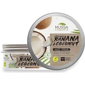 Mussa Canaria Extra Hydraterende Veganistische bodycrème met Natuurlijke Kokosnootolie en Kokosnootboter Reisformaat - 70ml