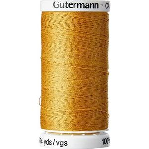 Gutermann Naai alle polyester draad, 250 meter, jeans goud (0968), 5,5 x 2,7 x 2,7 cm