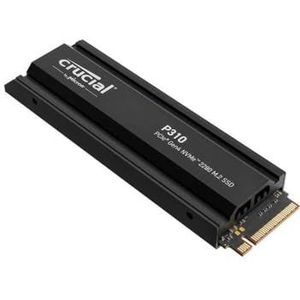 Crucial - P310 - SSD - 2 TB - M.2 2280 - PCIe 4.0 x4 (NVMe) - Geïntegreerde Warmteafvoer