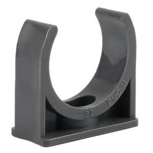 PVC-waterleidingklemmen, PVC U-type buisklem, meerkleurig for 20-110 mm buis, verpakking van 5-50 stuks(G2,20MM-20PCS)