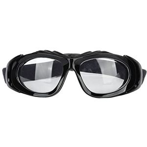 HUSHUI Sportbril, basketbal, voetbal, HD beschermende bril voor buiten, fietsen, hardlopen, wandelen (zwart)