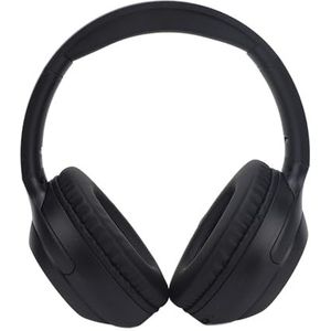 Bluetooth-Hoofdtelefoon, Draadloze Over-ear Bluetooth-Hoofdtelefoon, 10 M / 32,8 Ft Draadloos Bereik Stereo Opvouwbare Lichtgewicht Hoofdtelefoon, Grote 40 Mm Luidspreker (BLACK)