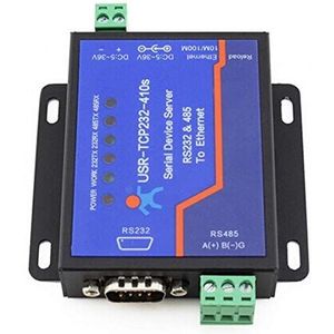 Usr -Tcp232-410S RS232/RS485 Seriële naar Ethernet Adapter/IP Apparaat Server Ethernet Converter Ondersteuning DHCP/DNS