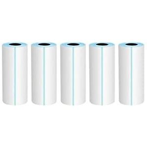 Mini-fotoprinter, thermische printer voor het afdrukken van notities, dagboek, lijst, memo, zaklabelprinter, Bluetooth draadloos, compatibel met iOS en Android, fotomemo-notitieprinter (D)