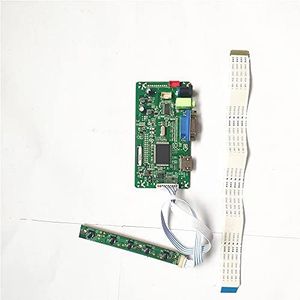Fit N133BGE-EAA/EAB/EA1/EB1 1366 * 768 EDP 30-pins LCD 13.3 inch WLED laptop PC HDMI-Compatibel+VGA-monitor controller drive board (N133BGE-EAA)