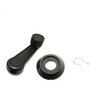 Power Window Regulator Auto Raamheffer Handbediende Hendel Auto Raam Verbindingshendel Hand Universele Zwengel Kleur Hendel Deur 2(Black)
