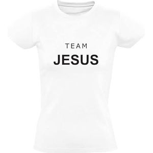 Team Jesus | Dames T-shirt | Zwart | Jezus Christus | Christendom