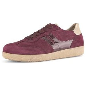 Gabor Lage sneakers voor dames, Aubergine 15, 42 EU