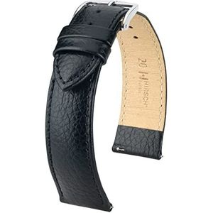 HIRSCH Unisex horlogeband buffelstijl model Kansas 19 mm, Riemen.