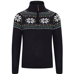 11 Project - Trui 'Tim' - Geel Groen Zwart Wit - Coltrui