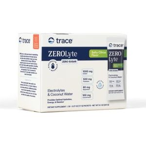 Trace Minerals - ZeroLyte - Elektrolytenmix - Salty Citrus - 30 Sachets