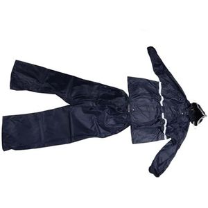 Split Regenpak Dames Motorfiets Regenjas Volwassen Heren Regenbroek Jas Split Regenjas Broek Set Jassen Chef-kok Jassen (L)