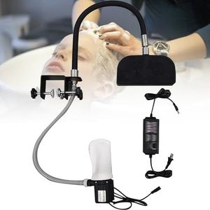 Head Spa waterafvoer met pomp, thuissalonhoofd massage spa apparatuur rek voor waterval douche shampoo, watercirculatiemateriaal voor salon, badcentrum, schoonheidssalon