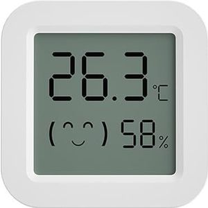 Tuya Temperatuur-vochtigheidssensor Mini LCD Digitaal Display Compatibel Met Bluetooth APP Afstandsbediening Thermometer Hygrometer Nauwkeurige Monitor