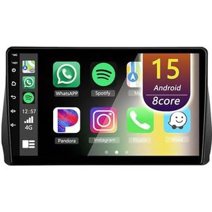 Android Radio voor Toyota Wish 2009-2012, 9 inch Touchscreen Autoradio met Wireless CarPlay Android Auto Bluetooth WIFI(4Core(2+32GB))