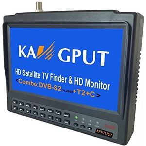 Satellietzoeker KPT-717S / T DVB-S2 DVB-T / T2 DVB-C Combo digitale satellietmeterzoeker H.265 vs KPT716TS WS-6933 ST-5150