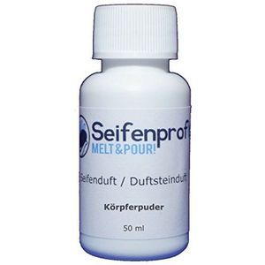 Seifenprofis 50 ml zeepgeur (lichaamspoeder), geurolie voor het maken van zeep, 100% veganistisch, biologische badbommen, kaarsgeur, kamergeur, zeepgieten