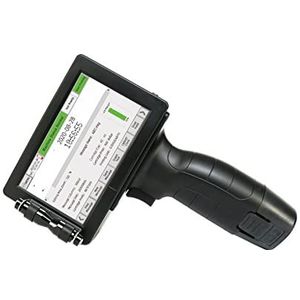Handheld Inkjet -printer Handheld inkjet printer 5 ""scherm 25,4 mm lettertype draagbaar Qr Printerkleur-streepjescodeprinter met inktcartridge for aangepaste tekst Niet gemakkelijk te vervagen