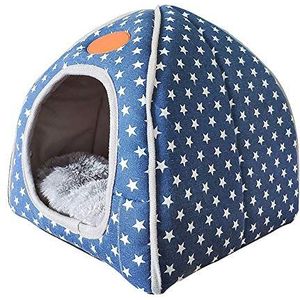 Anjing slaap Tunnel spelen Tunnel Snug Bed Perfect voor katten Konijnen Guinea varkens