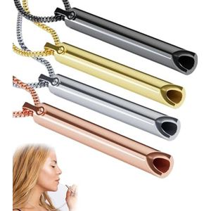 Breathlink stoppen met roken, Noluva Breathlink stoppen met roken, Breathlink stoppen met roken ketting, stoppen met roken hulpmiddelen die werken voor natuurlijke rust en (4pcs)