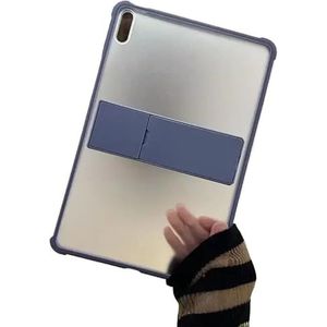 Geschikt for Huawei Honor Pad X8 10.1 Case Stand Cover Case Geschikt for Matepad air 11.5inch Matte Transparant para(Color:Purple,Size:For Honor Pad X8 10.1)