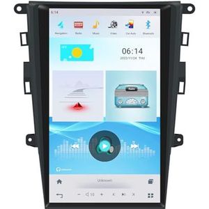 Android 15 Autoradio Sat Navi voor F-ord Mondeo Fusion MK5 (2013) 13,6 inch Touchcreen Multimedia Player met Wireless Carplay 2 Din GPS Navigation FM RDS BT 5G-WiFi SWC DSP,8g+128g