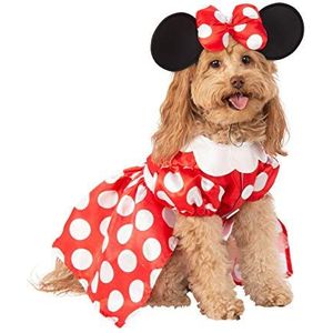 robijnen Disney: Mickey & Friends huisdier kostuum, Minnie Mouse, klein