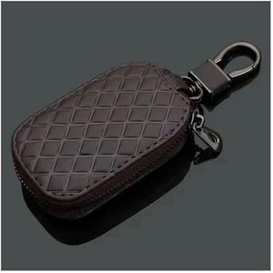 Autosleutel beschermhoes Lederen Rits Sleutelhanger Organizer Pouch Autosleutel Tas Portemonnee Case Voor Hyundai I10 I30 I20 Voor Sonata Voor Accent Voor Tucson Voor Elantra Sleutel Shell(3)